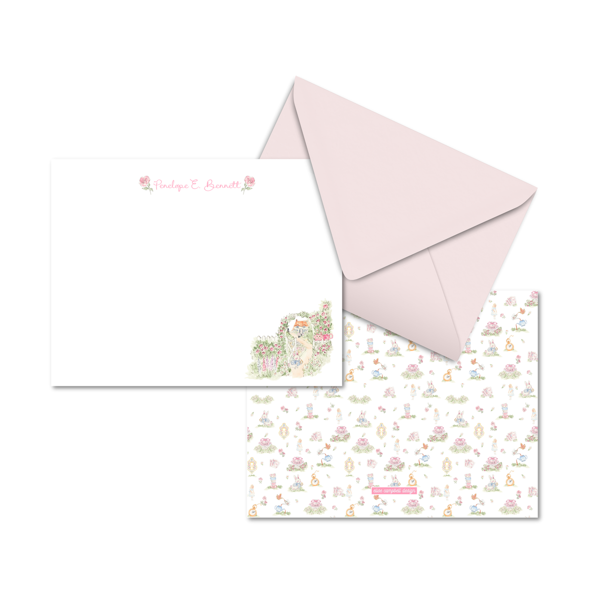 Garden Gate Notecard