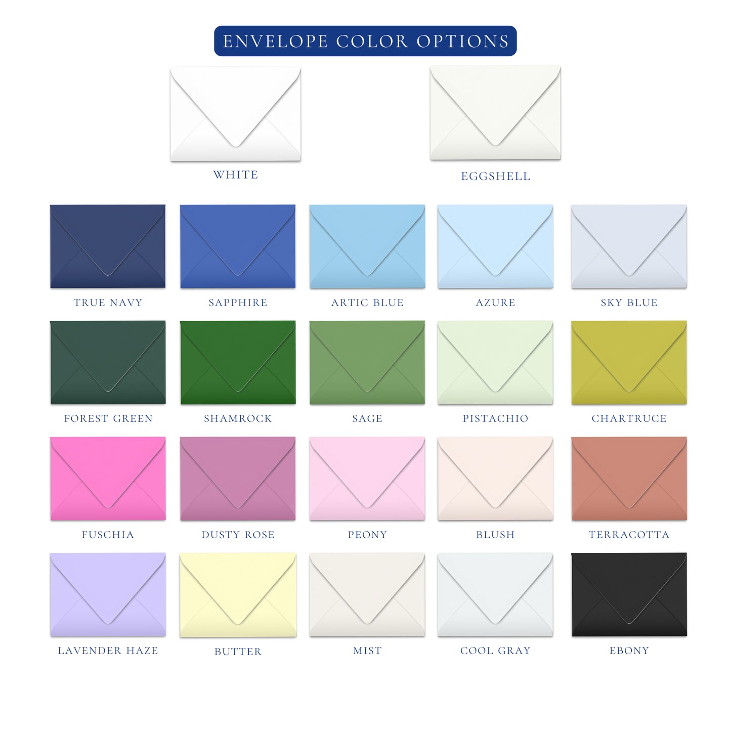 Sconset Stripes Notecards