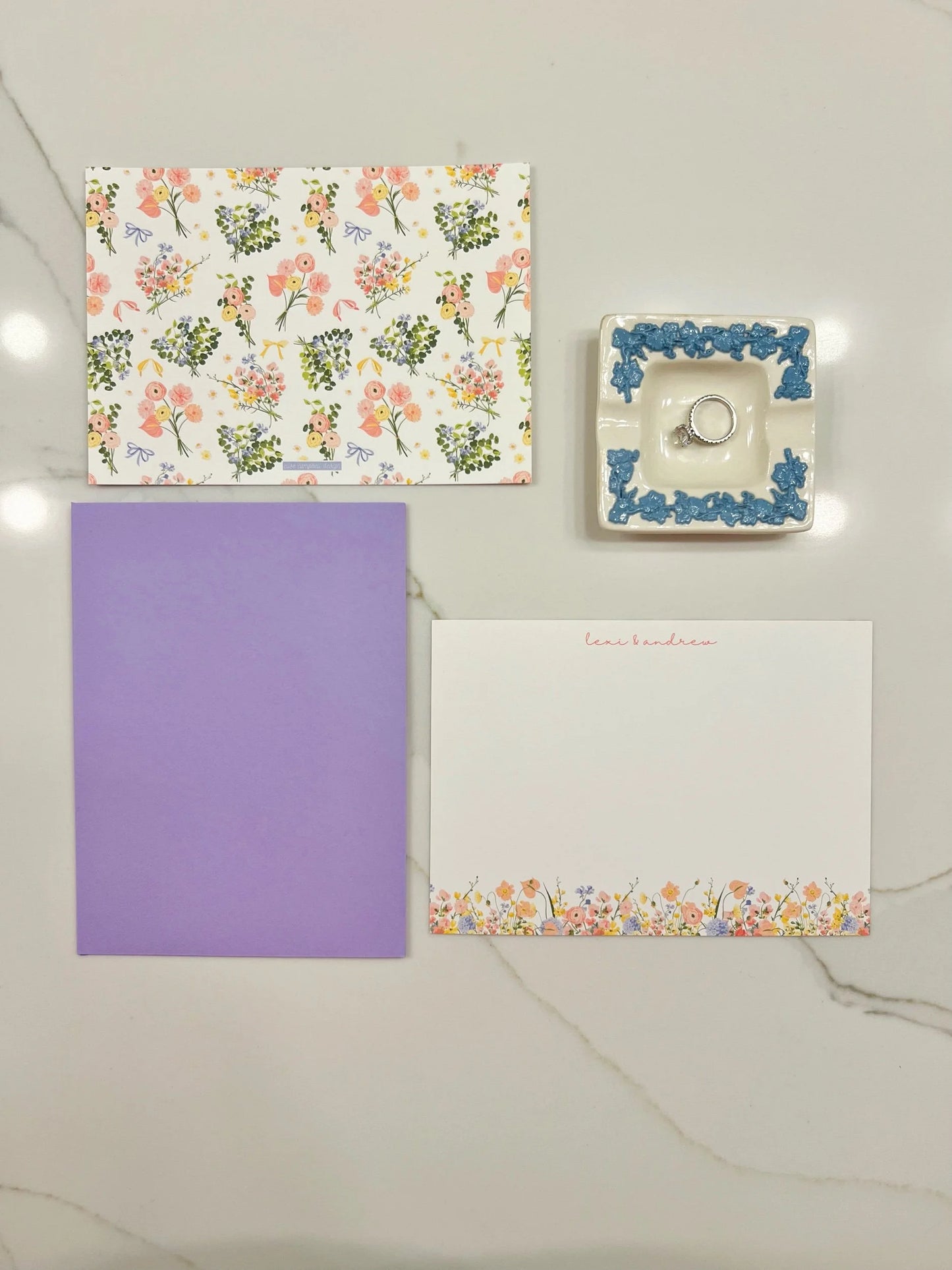 Parisian Bouquet Notecards