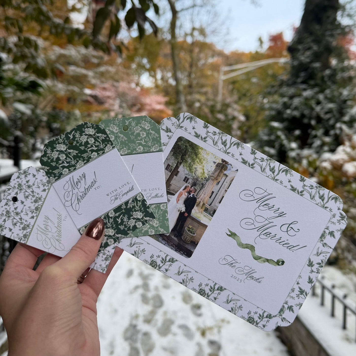 Altgeld Holiday Card | Horizontal | Evergreen