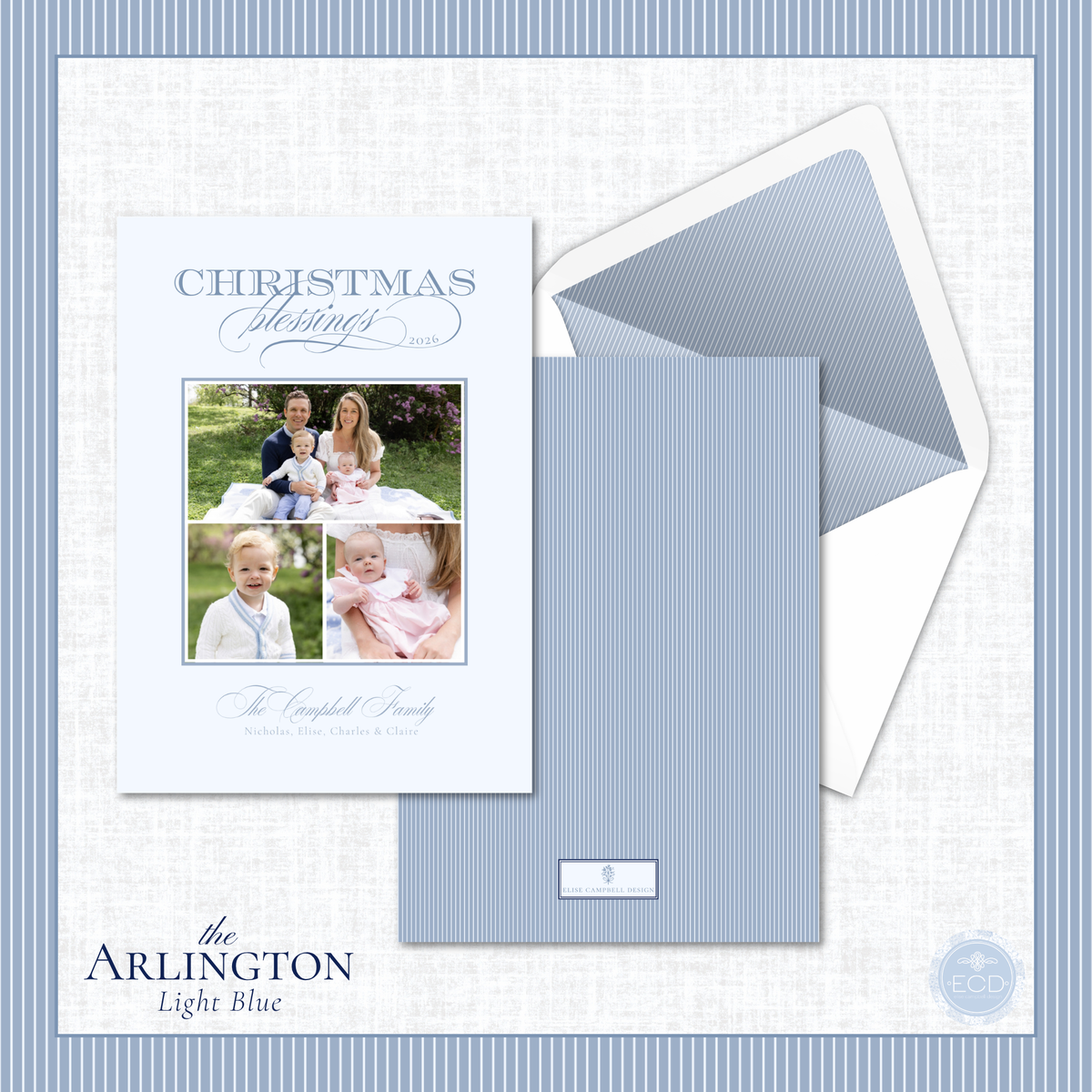Arlington Holiday Card | Vertical