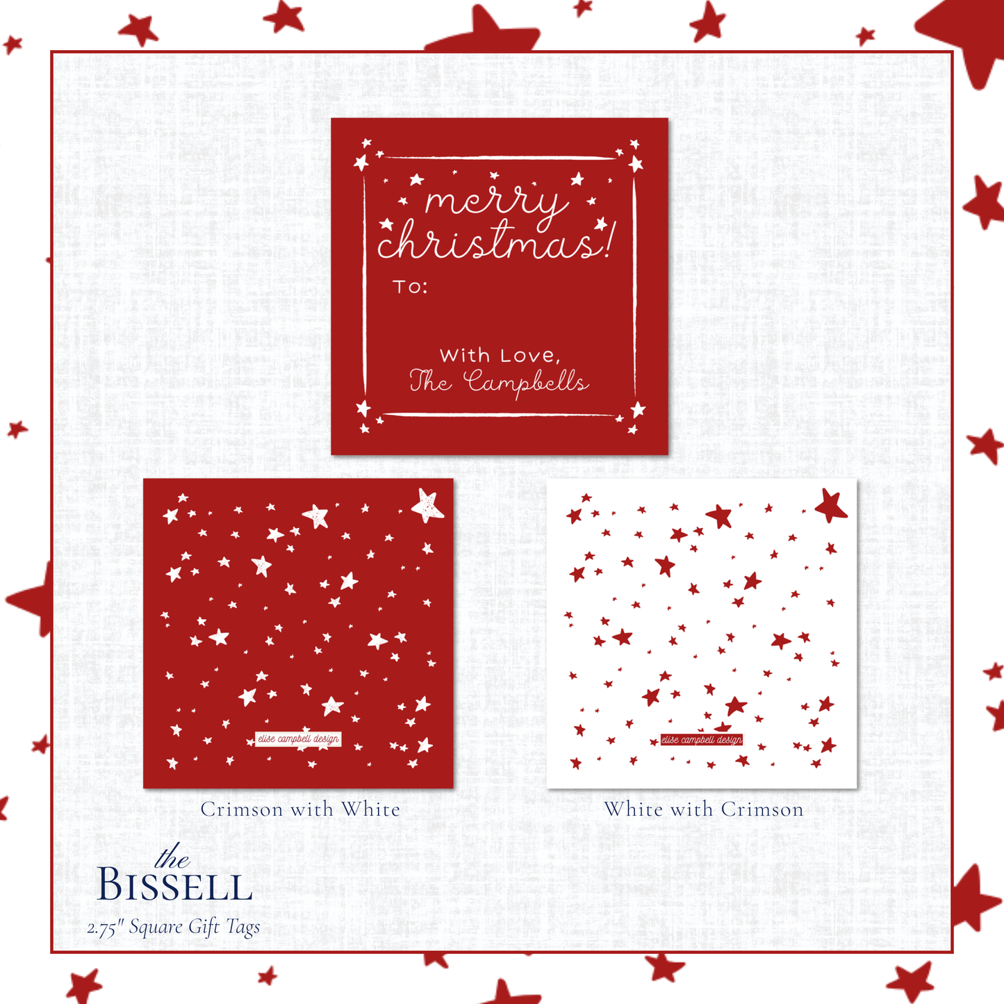 Bissell Gift Tags