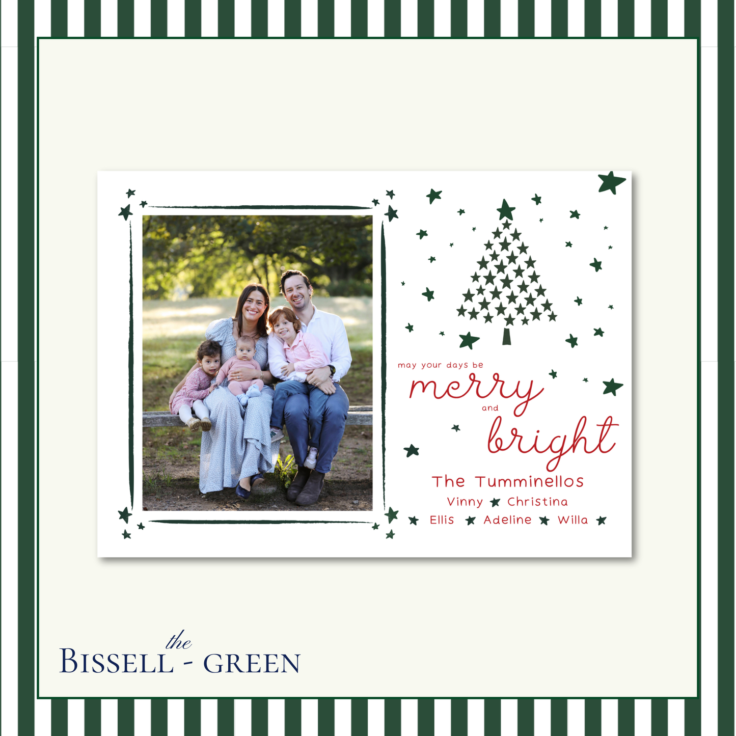 Bissell Holiday Card | Horizontal | Green