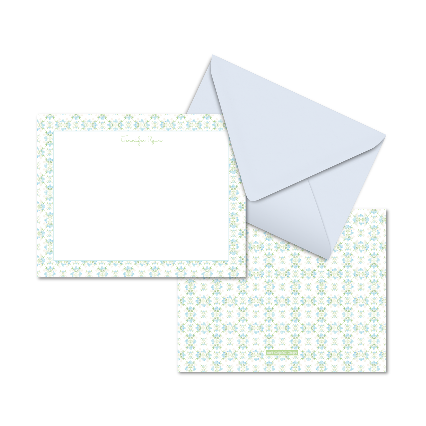 Blue Harbor Tile Notecard