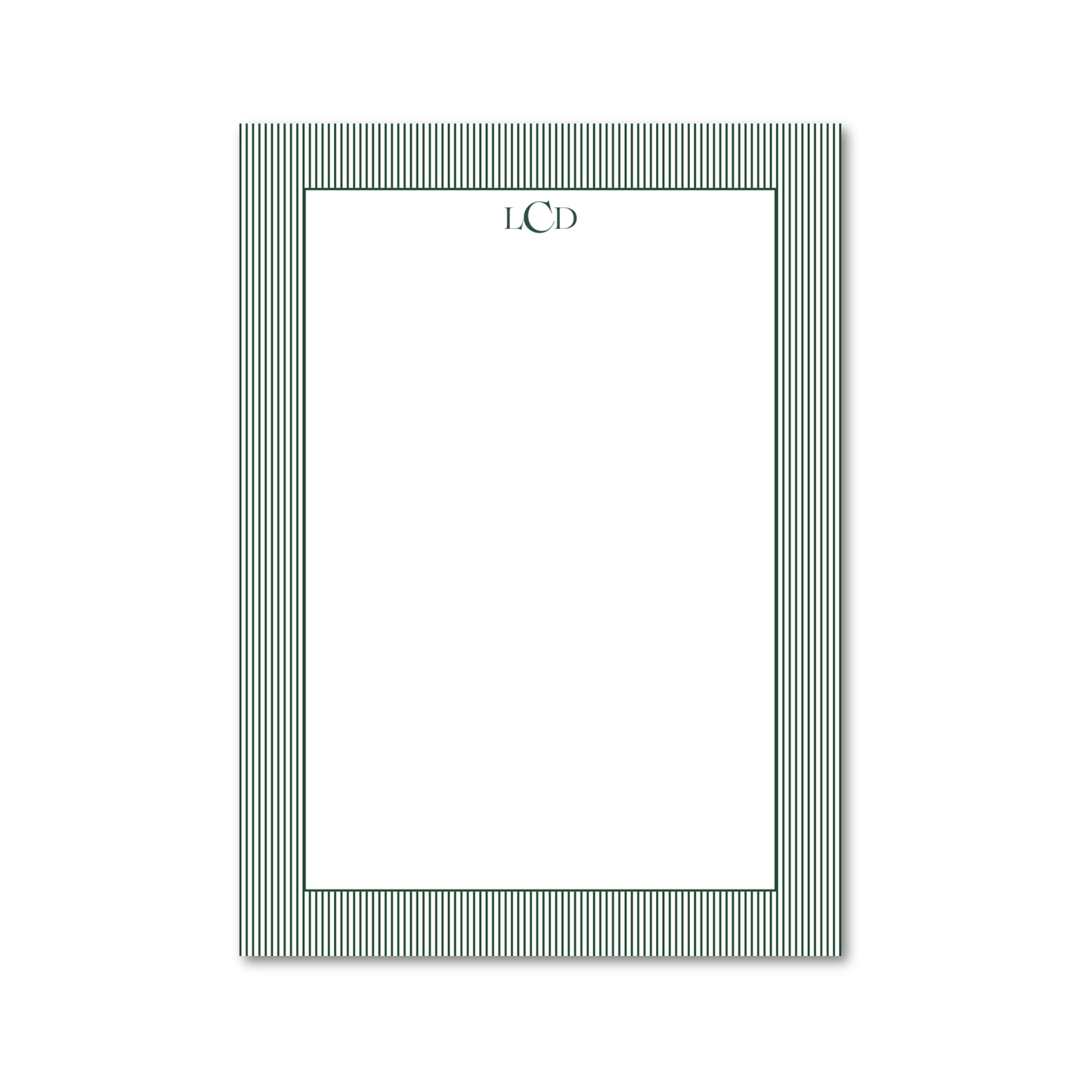 Cambridge Stripe | 5x7 Custom Notepads