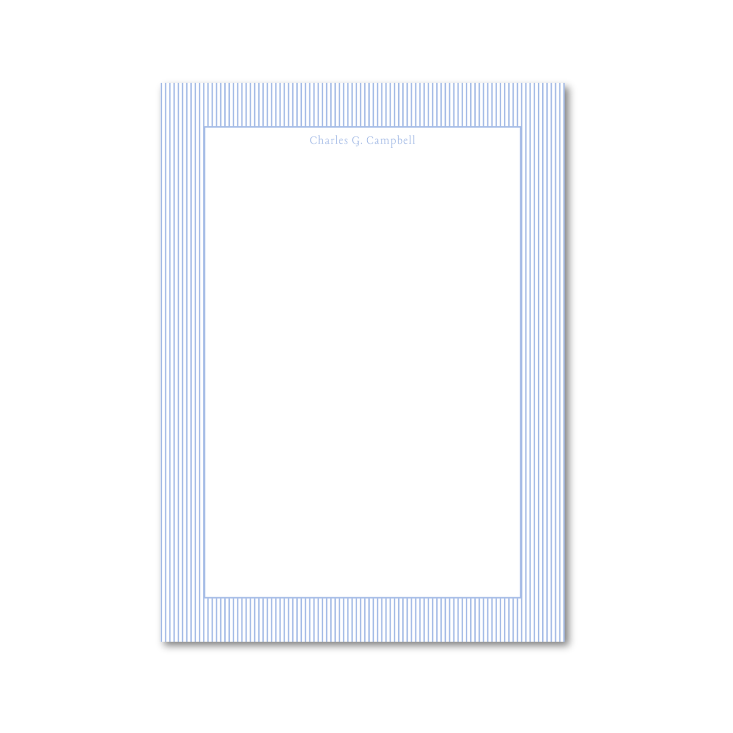 Cambridge Stripe | 5x7 Custom Notepads
