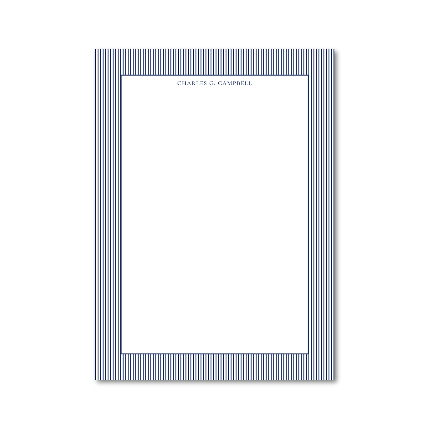 Cambridge Stripe | 5x7 Custom Notepads