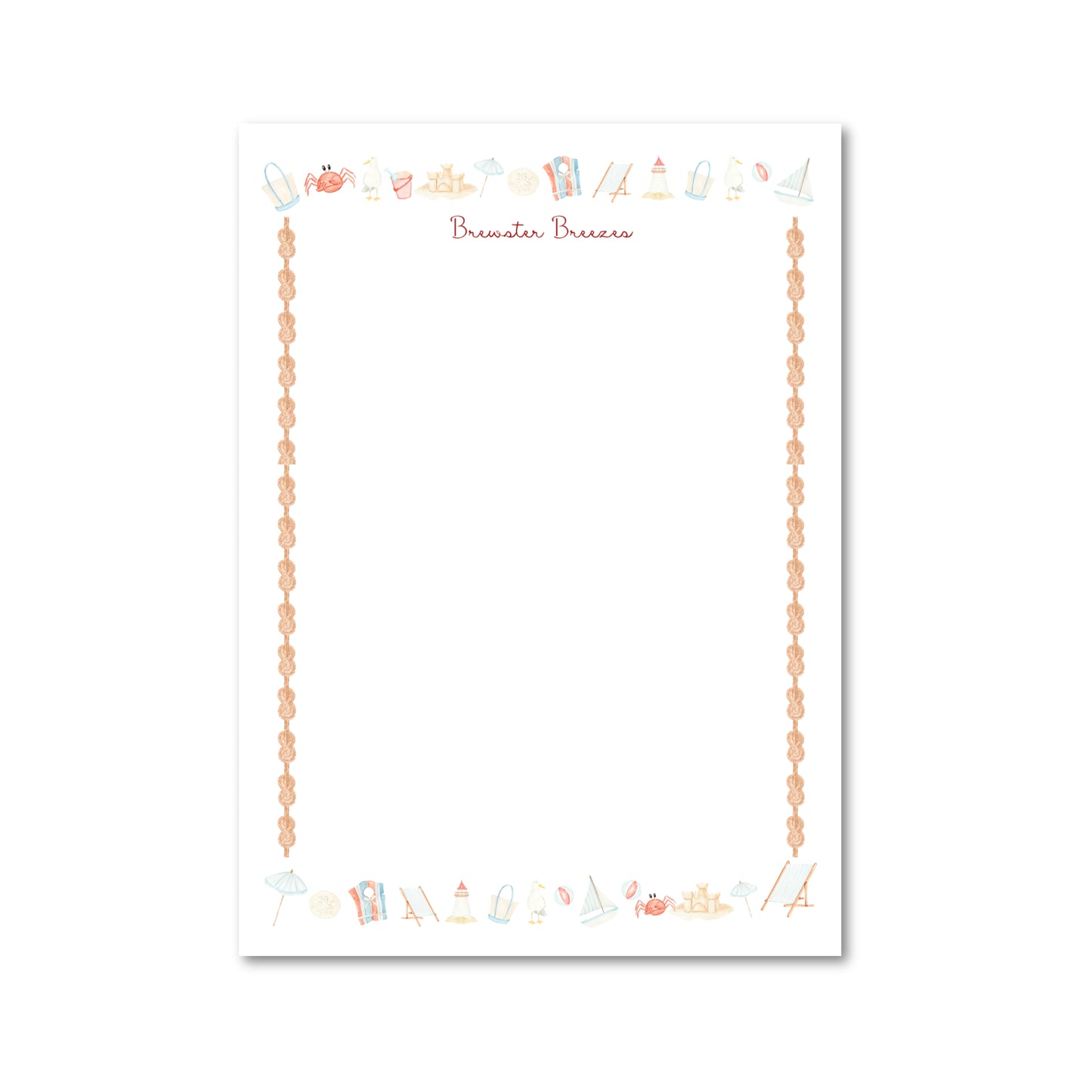 Chappaquiddick Chats | Custom 5x7 Notepad