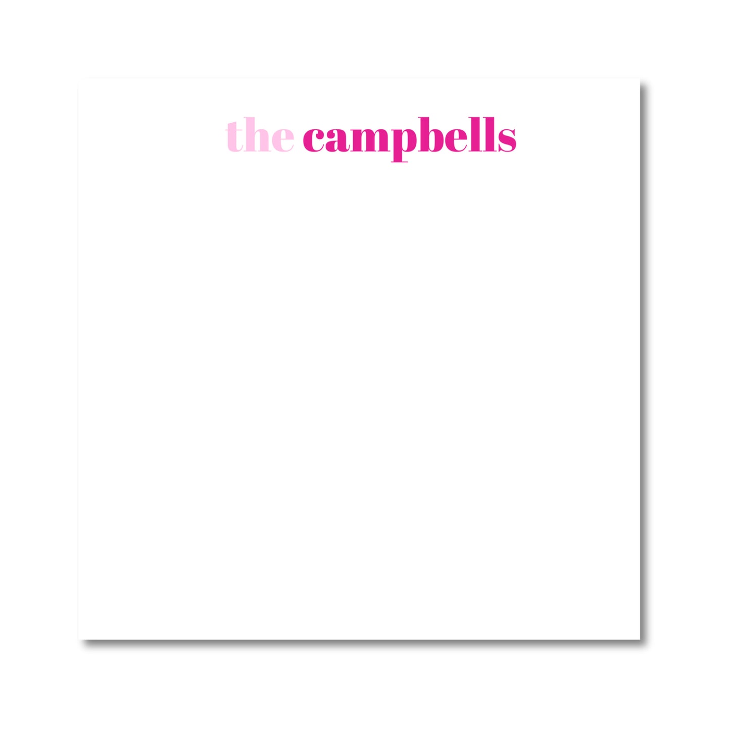 Colorblock | Custom 5.5" Notepad