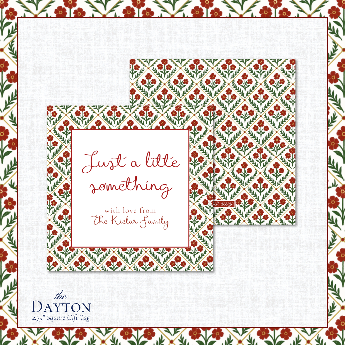 Dayton Gift Tag - Square
