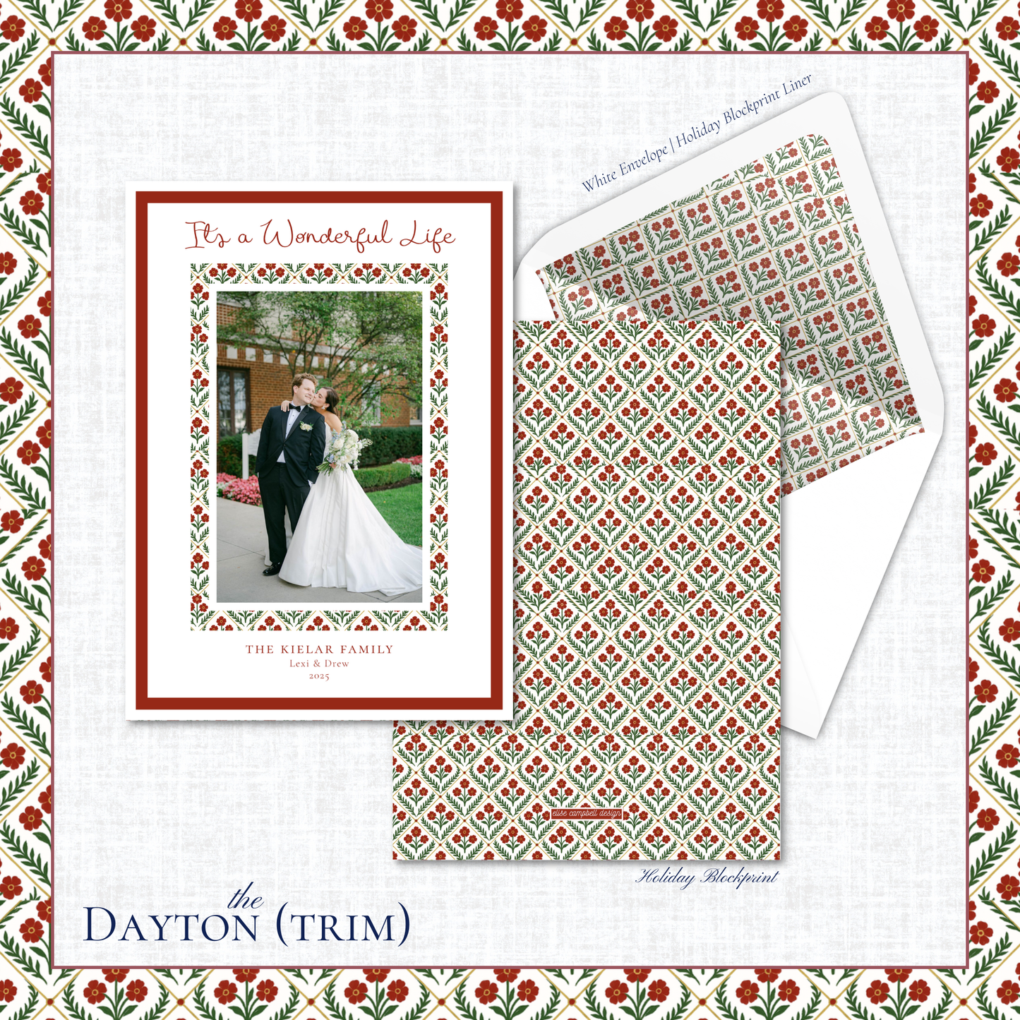 Dayton Holiday Card | Vertical | Trim