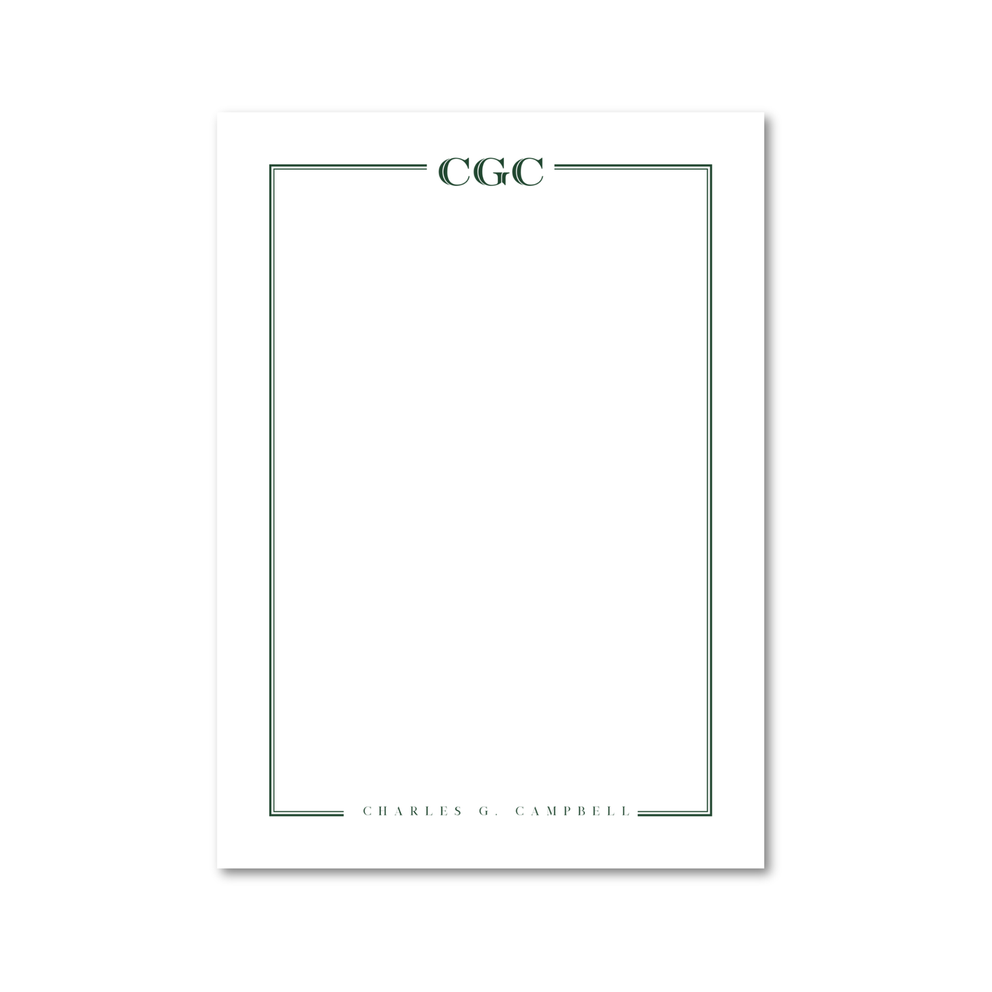 Double Border | 5x7 Custom Notepads