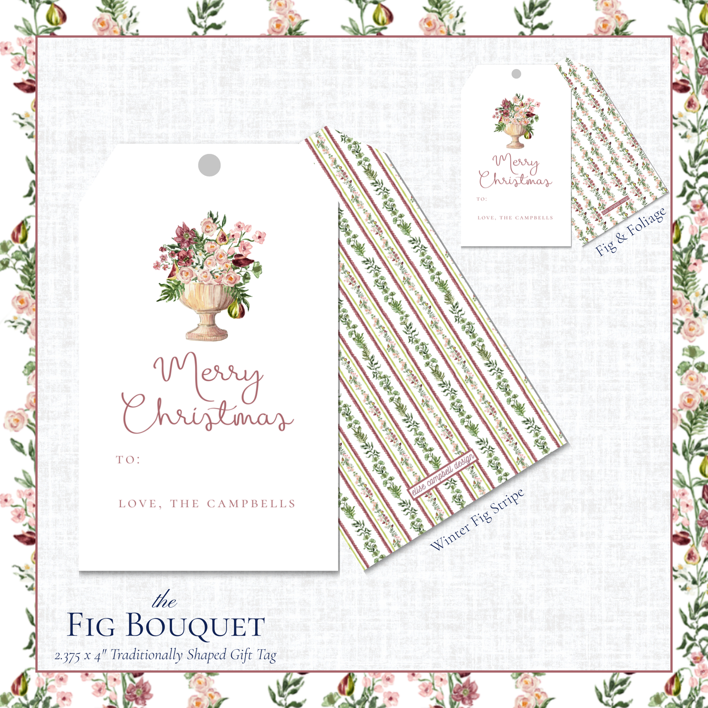 Hudson Gift Tags - Traditional
