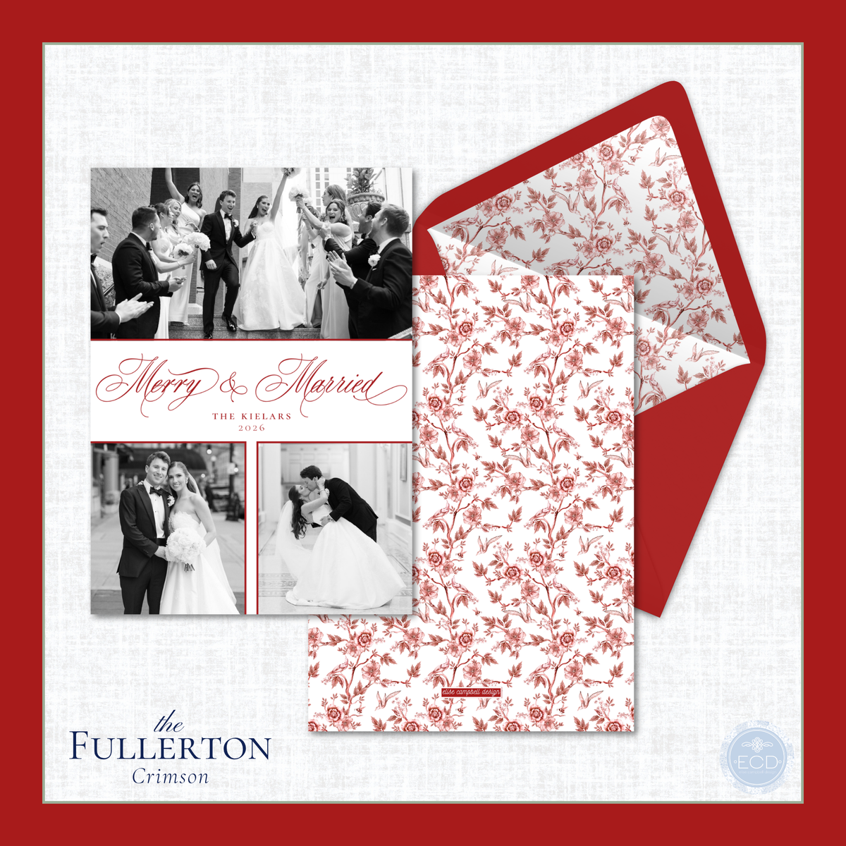 Fullerton Holiday Card | Vertical