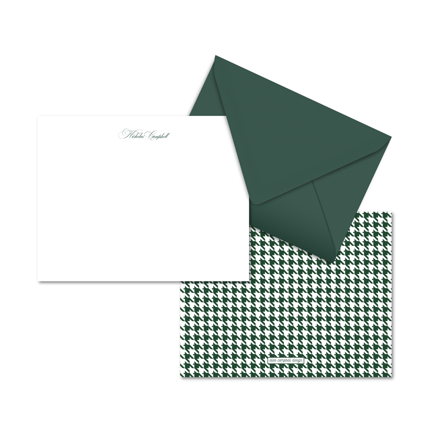 Houndstooth Notecards