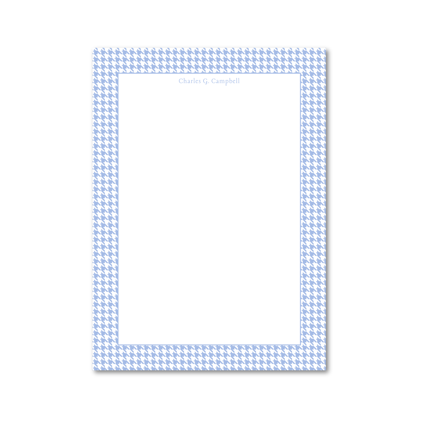 Houndstooth | 5x7 Custom Notepads