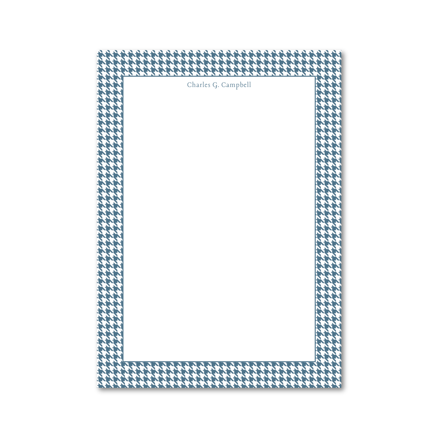 Houndstooth | 5x7 Custom Notepads