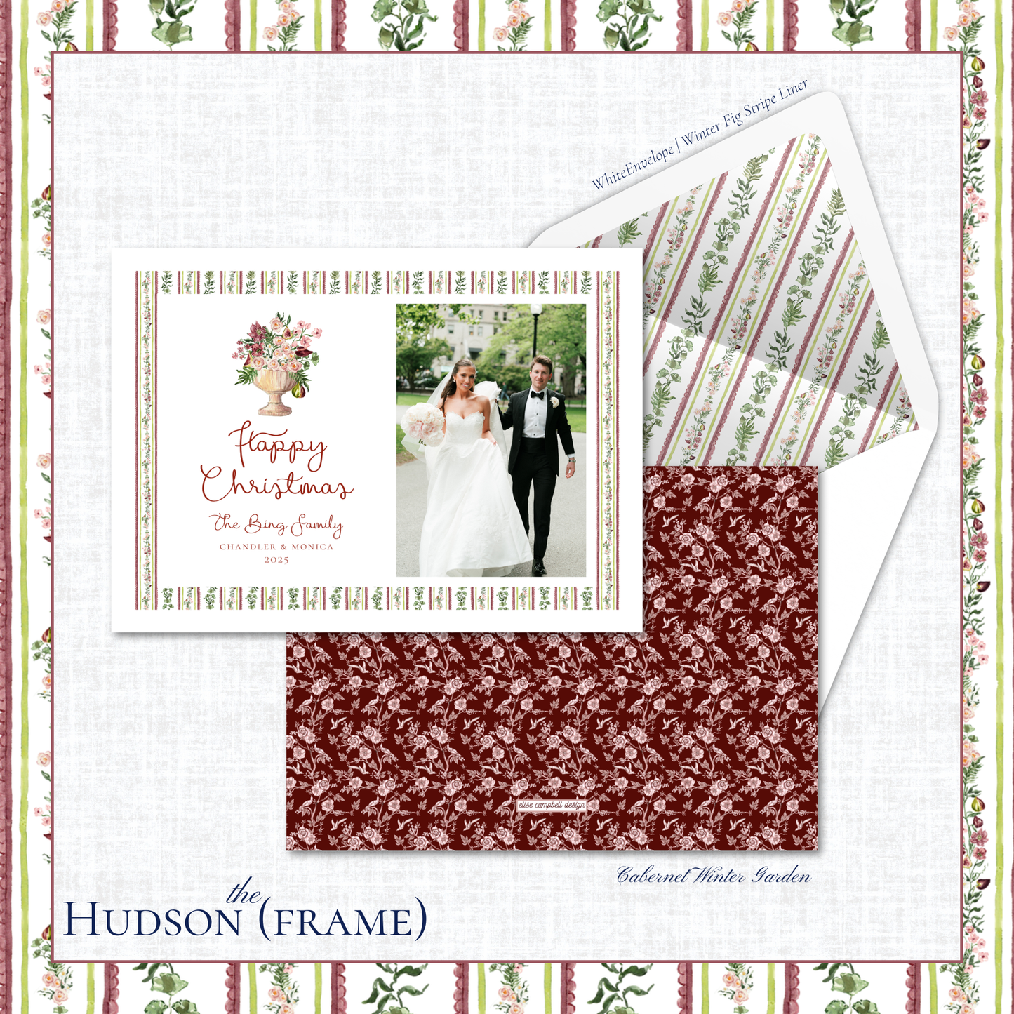Hudson Holiday Card | Horizontal | Frame