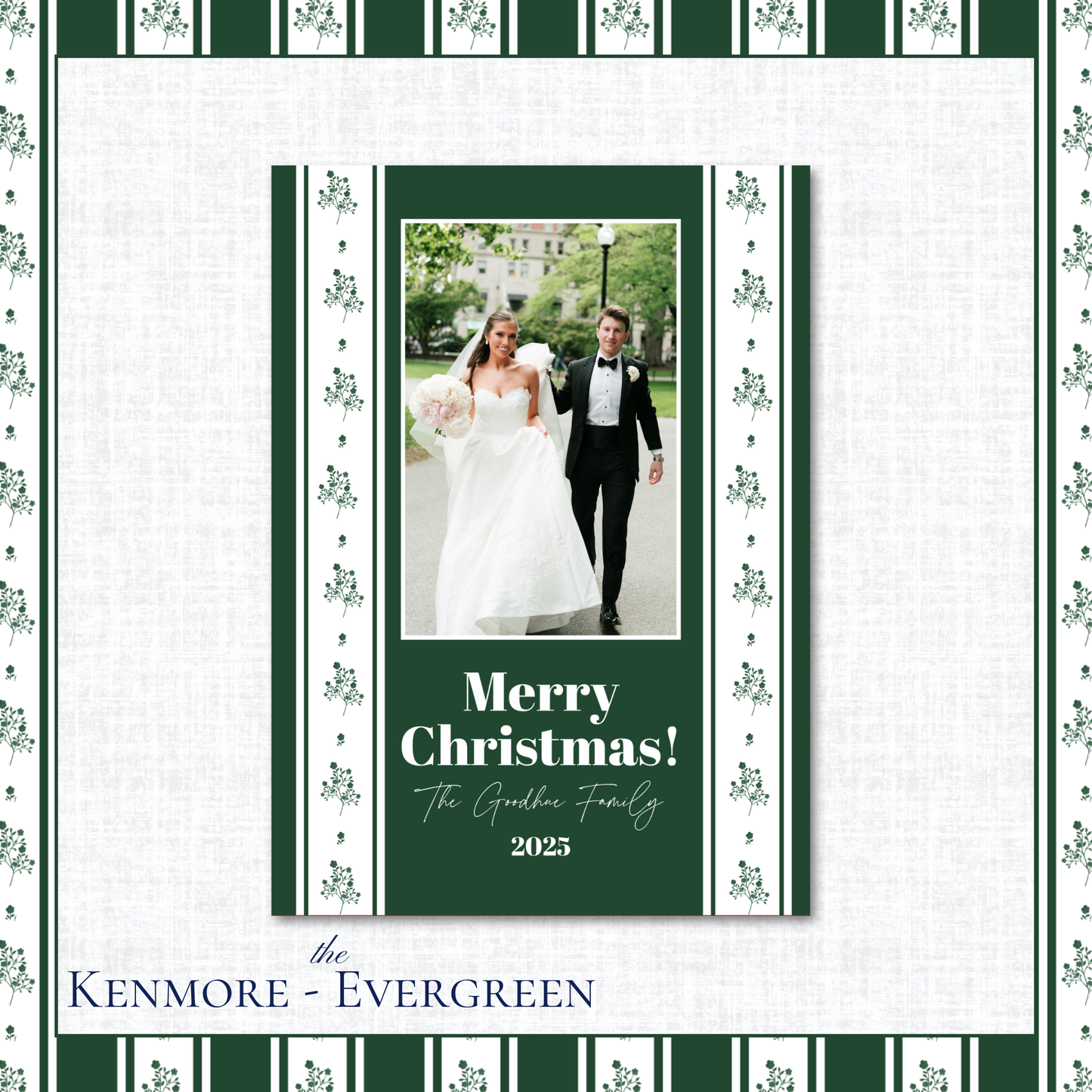Kenmore Holiday Card | Vertical | Evergreen