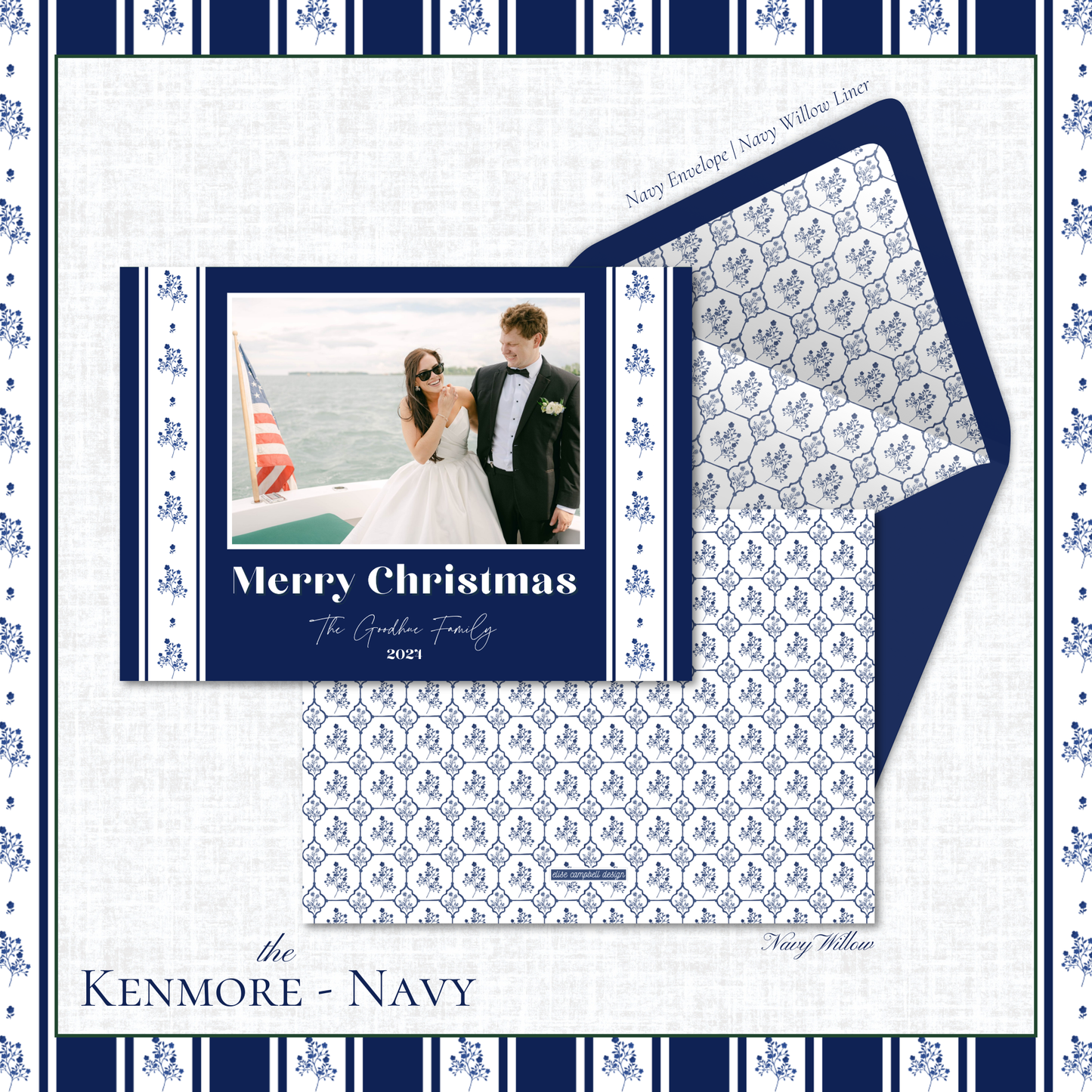 Kenmore Holiday Card | Horizontal | Navy