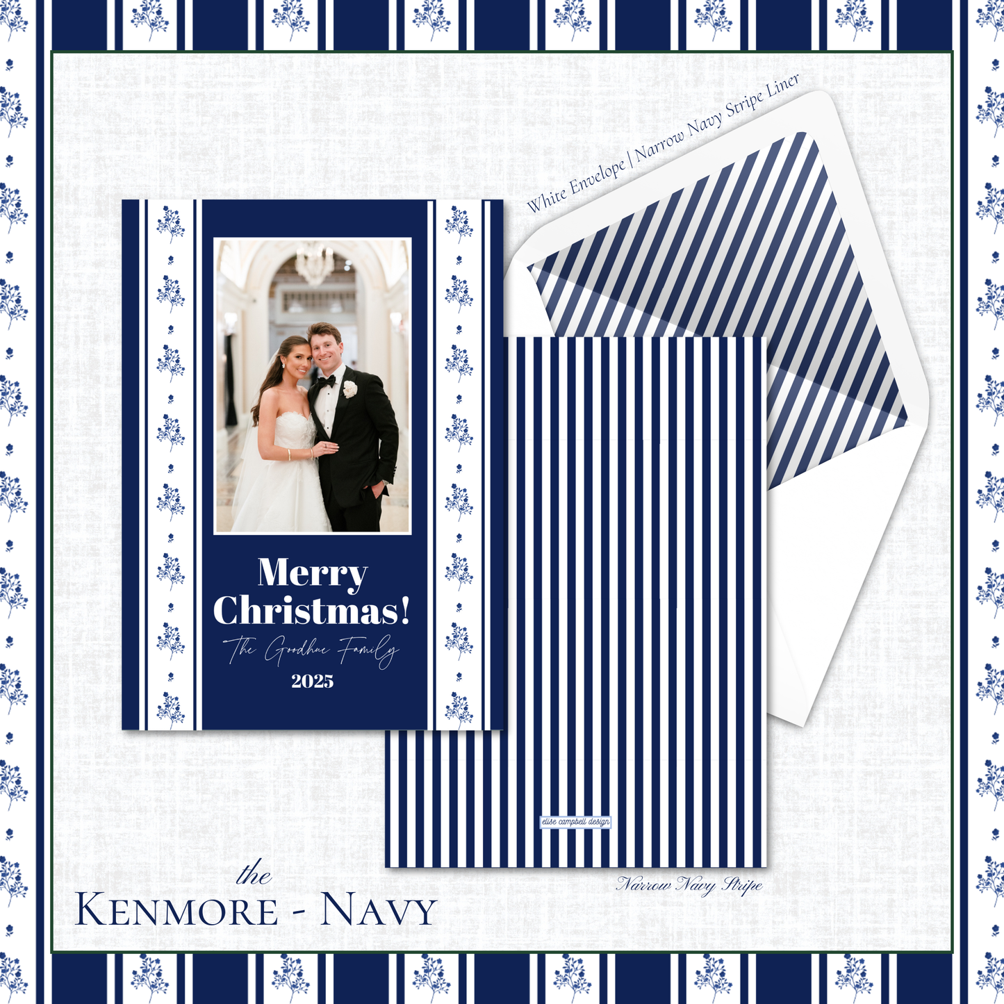 Kenmore Holiday Card | Vertical | Navy