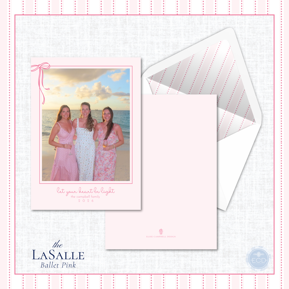 LaSalle Holiday Card | Vertical