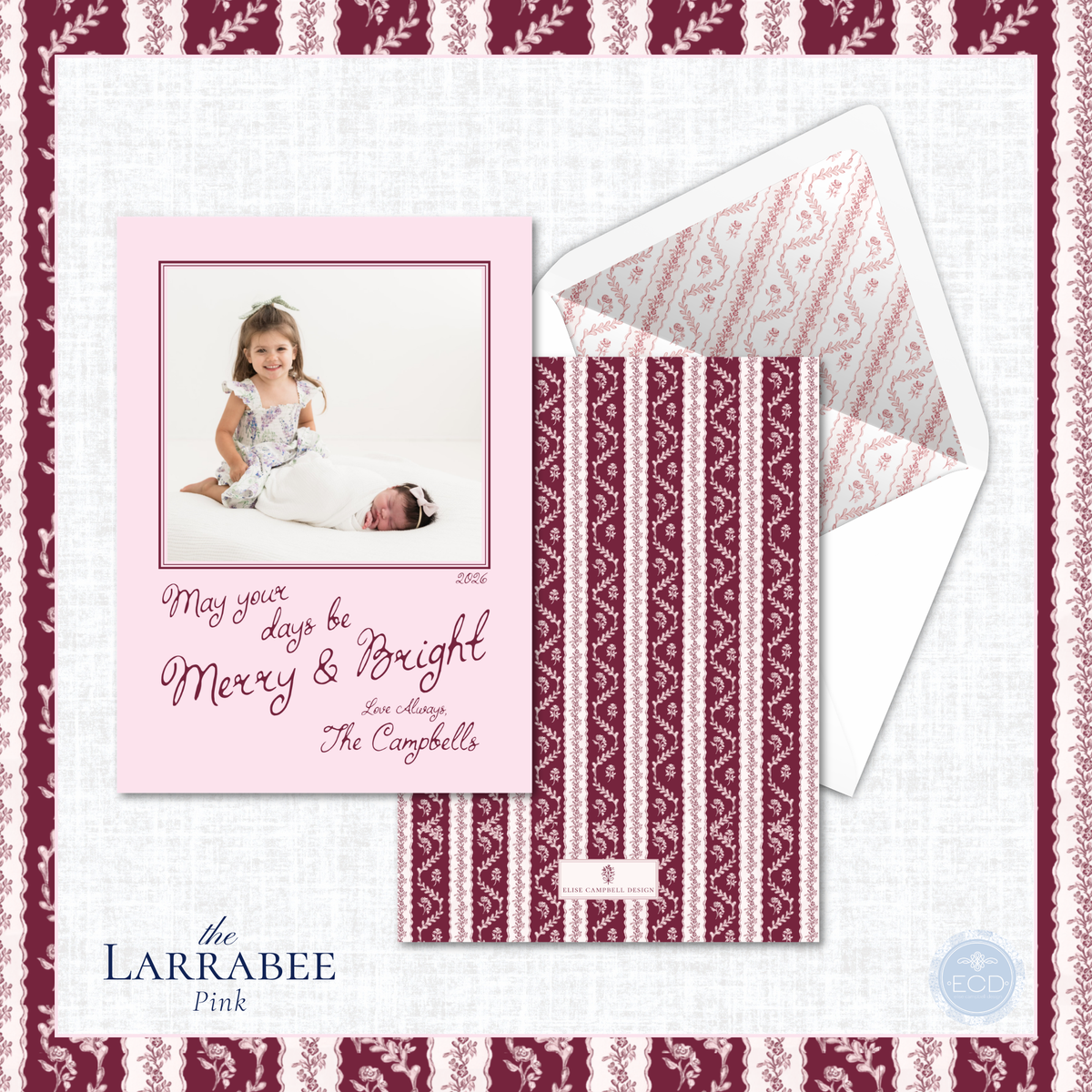 Larrabee Holiday Card | Vertical