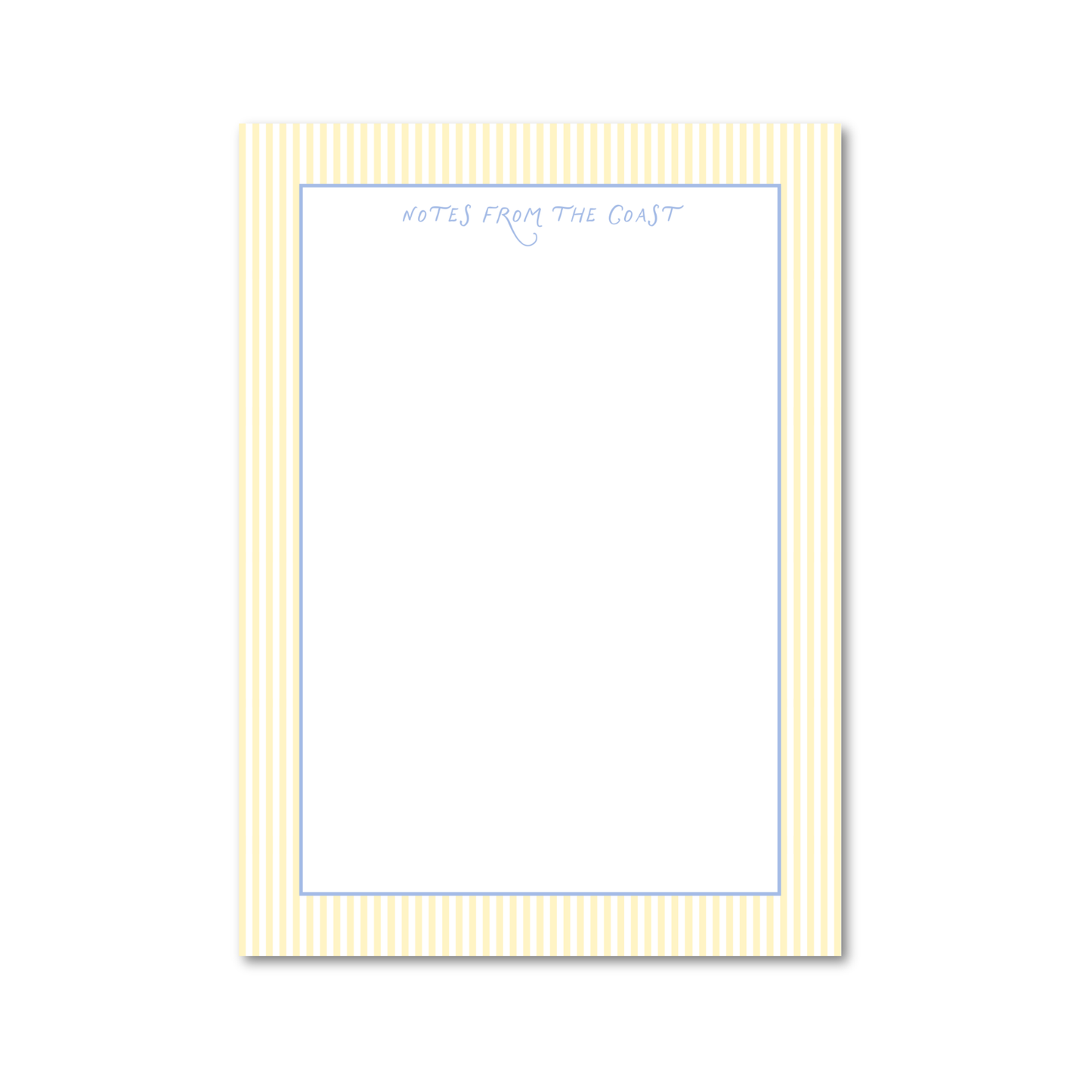Newport Stripe | Custom 5x7 Notepad