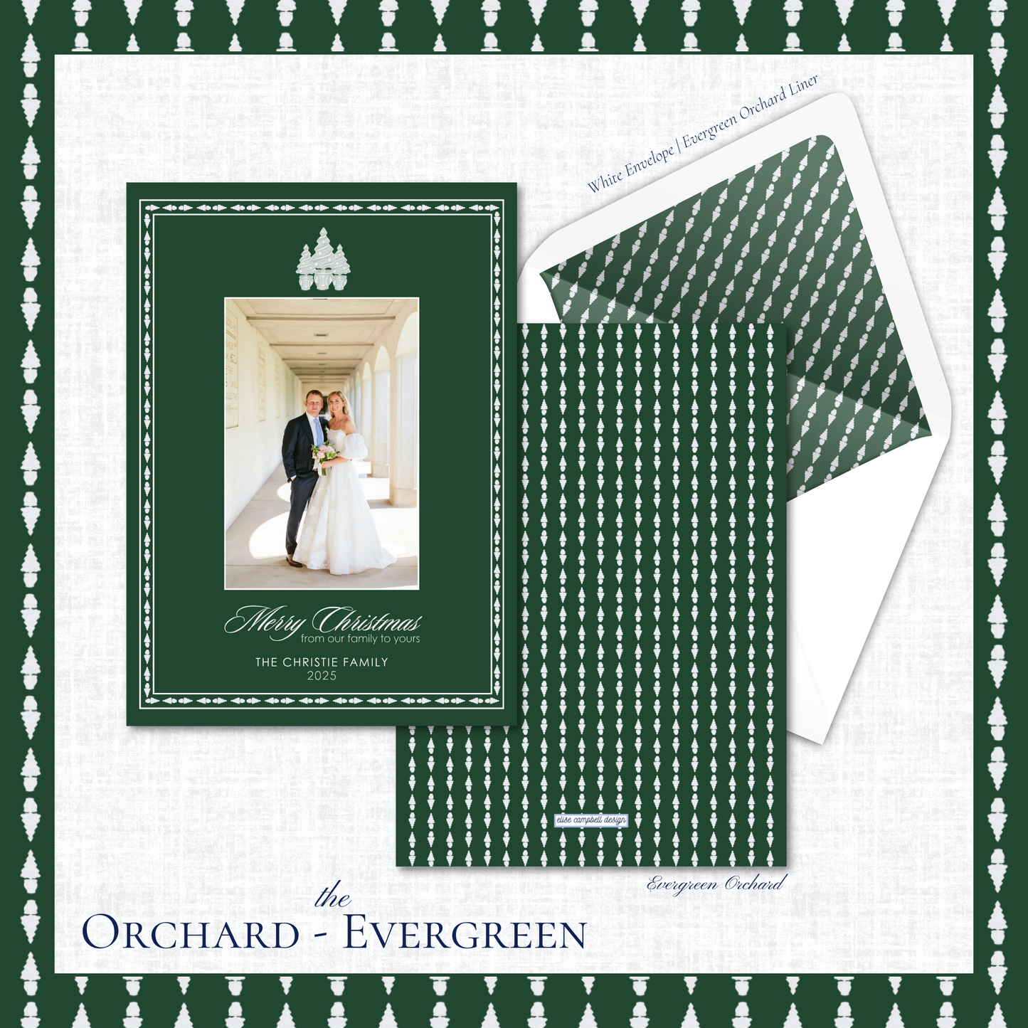 Orchard Holiday Card | Vertical | Evergreen