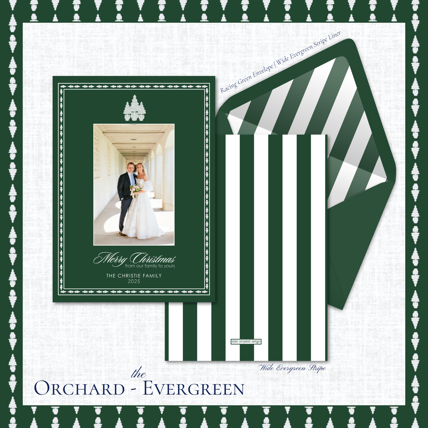 Orchard Holiday Card | Vertical | Evergreen