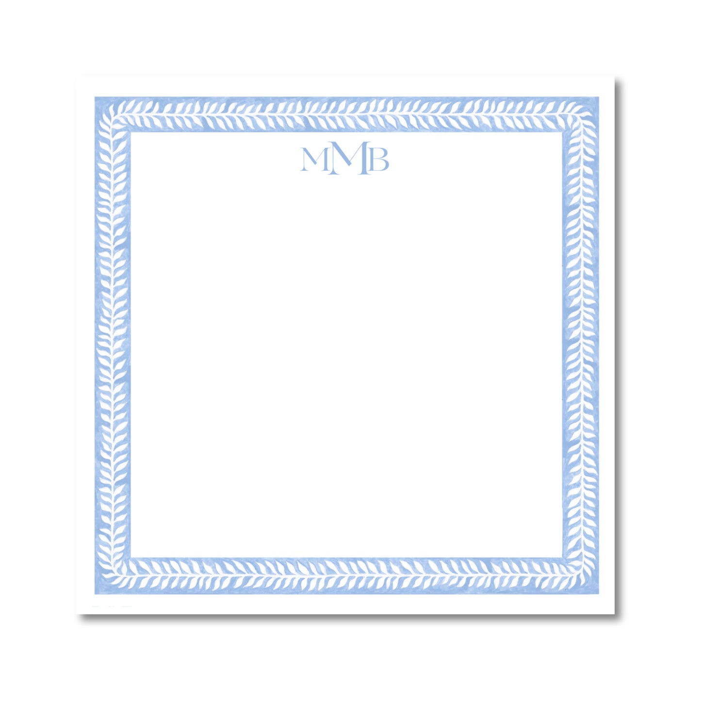 Palm Beach Border | Custom 5.5" Notepad