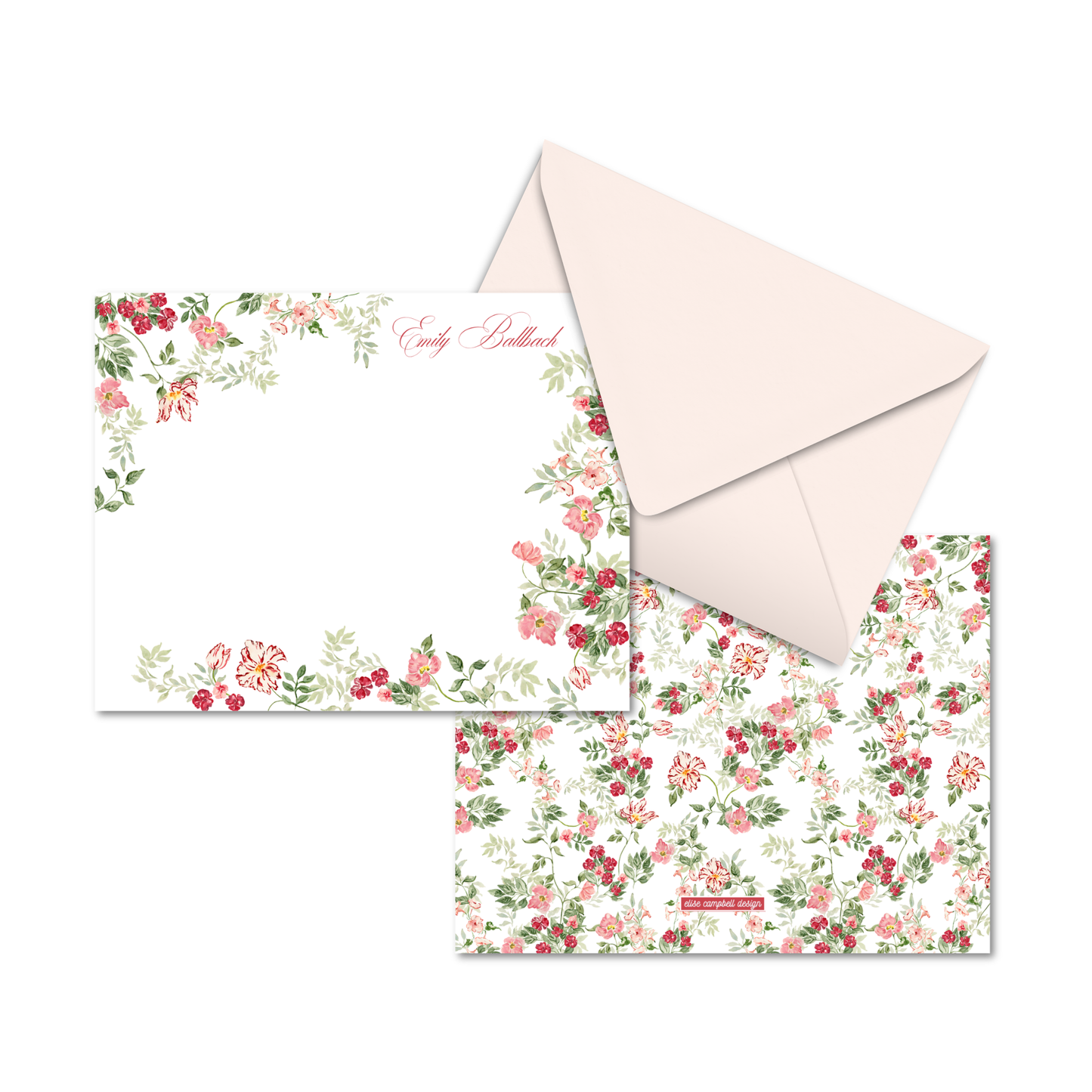 Rose Garden Notecard