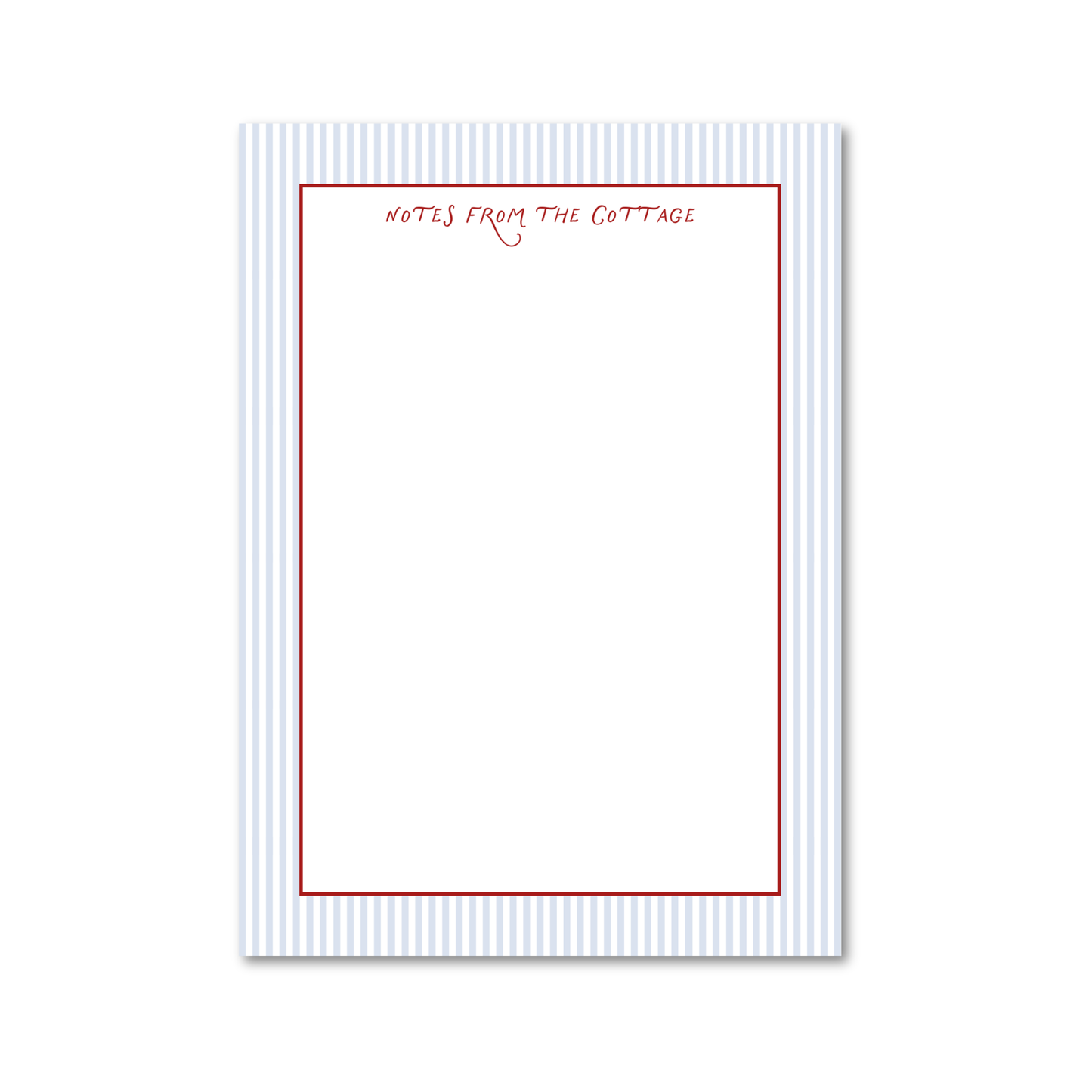 Sconset Stripes | Custom 5x7 Notepad