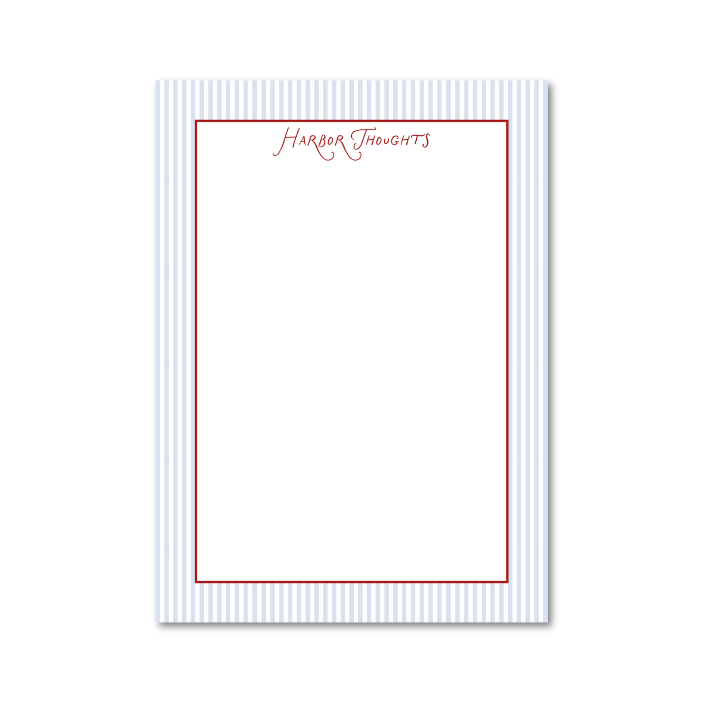 Sconset Stripes | Custom 5x7 Notepad