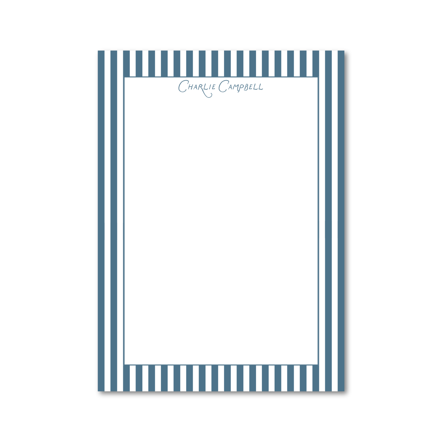 Simple Stripe | 5x7 Custom Notepads