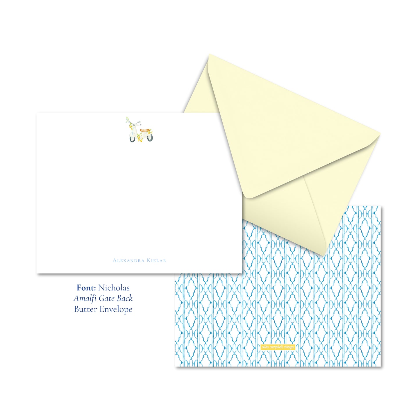 Vespa & Limoni Notecards
