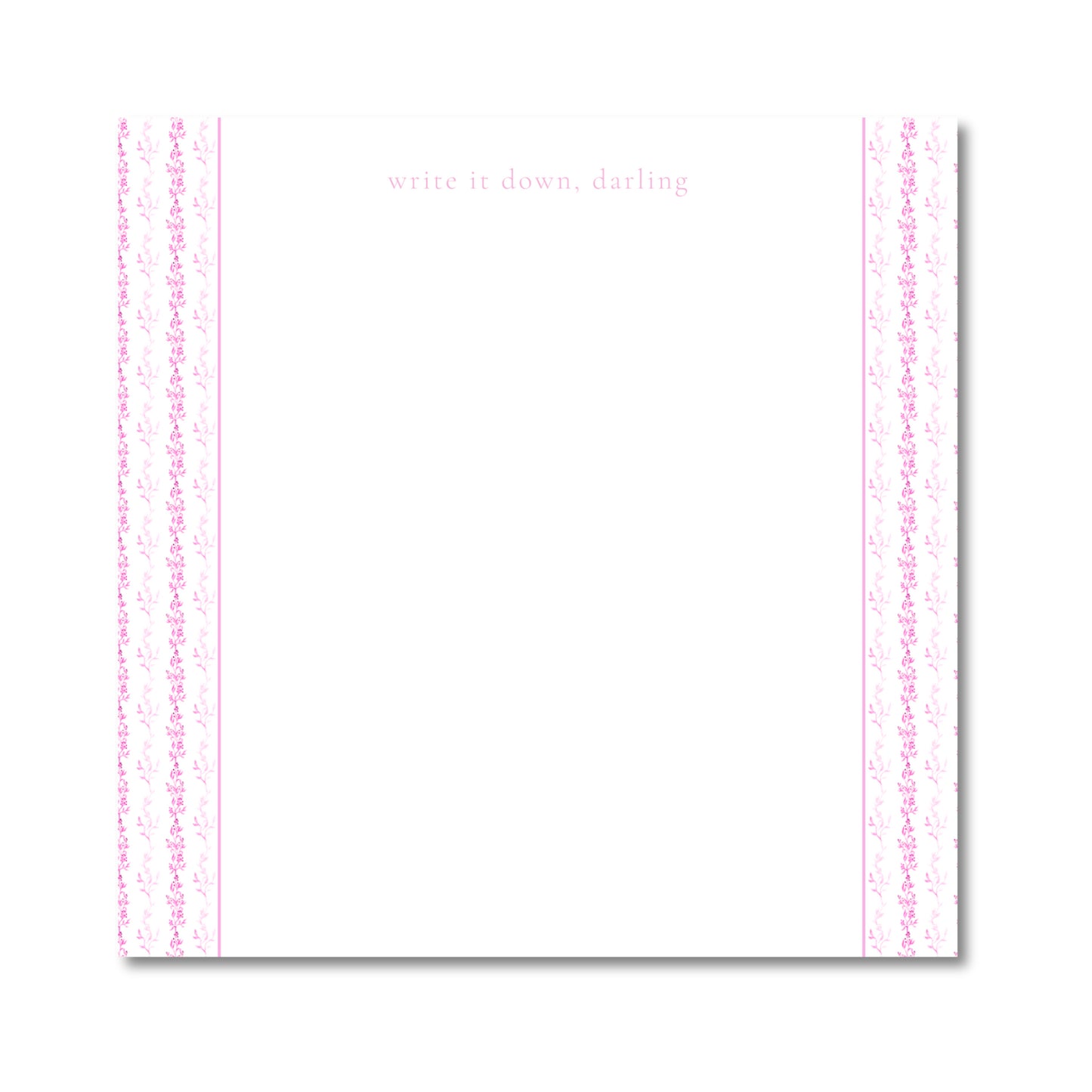 Watercolor Stripe | Custom 5.5" Notepad