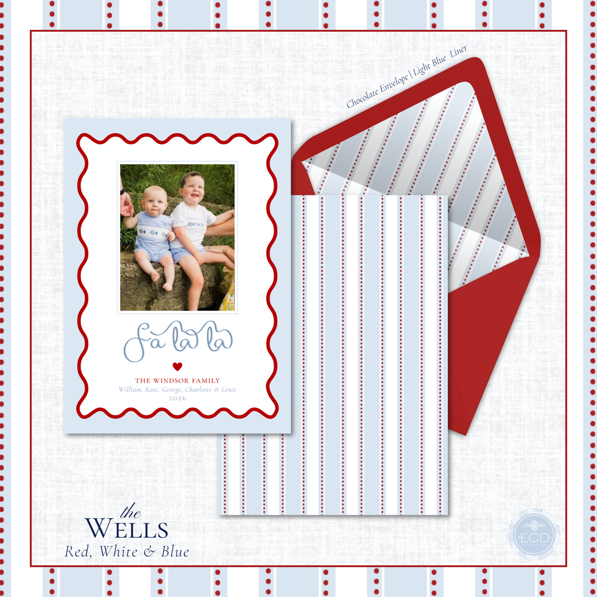 Wells Holiday Card | Vertical