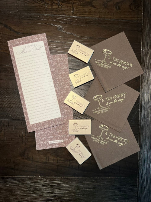 Load image 1 in gallery view. Custom Matchbooks