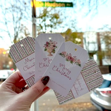 Load image 1 in gallery view. Hudson Gift Tags - Traditional