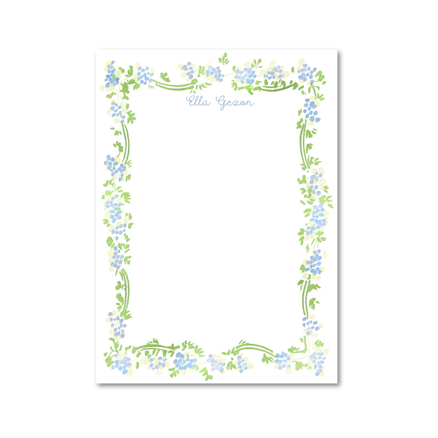Greenwich Garden | Custom 5x7 Notepad