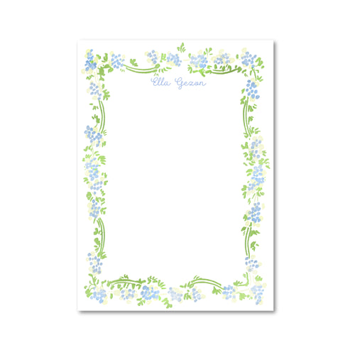 Load image 1 in gallery view. Greenwich Garden | Custom 5x7 Notepad