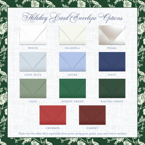 Load image 1 in gallery view. Burling Holiday Card  | Vertical