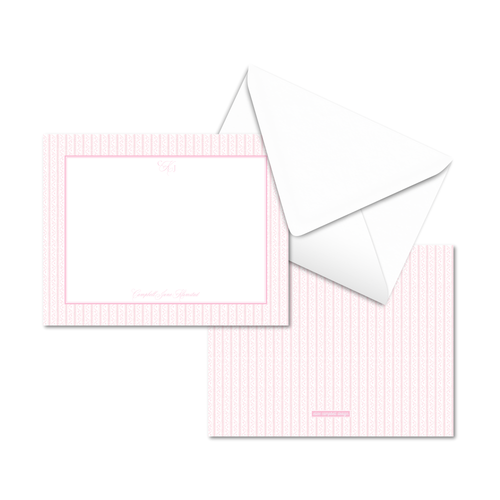 Load image 1 in gallery view. Ribbon Stripe Notecards