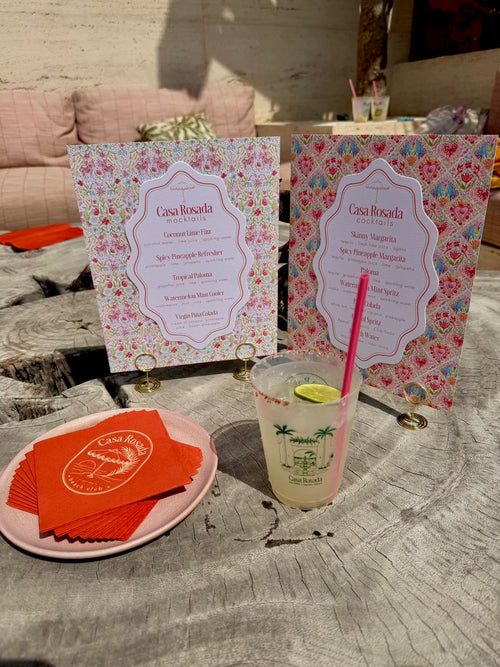 Load image 1 in gallery view. Custom Cocktail Napkins