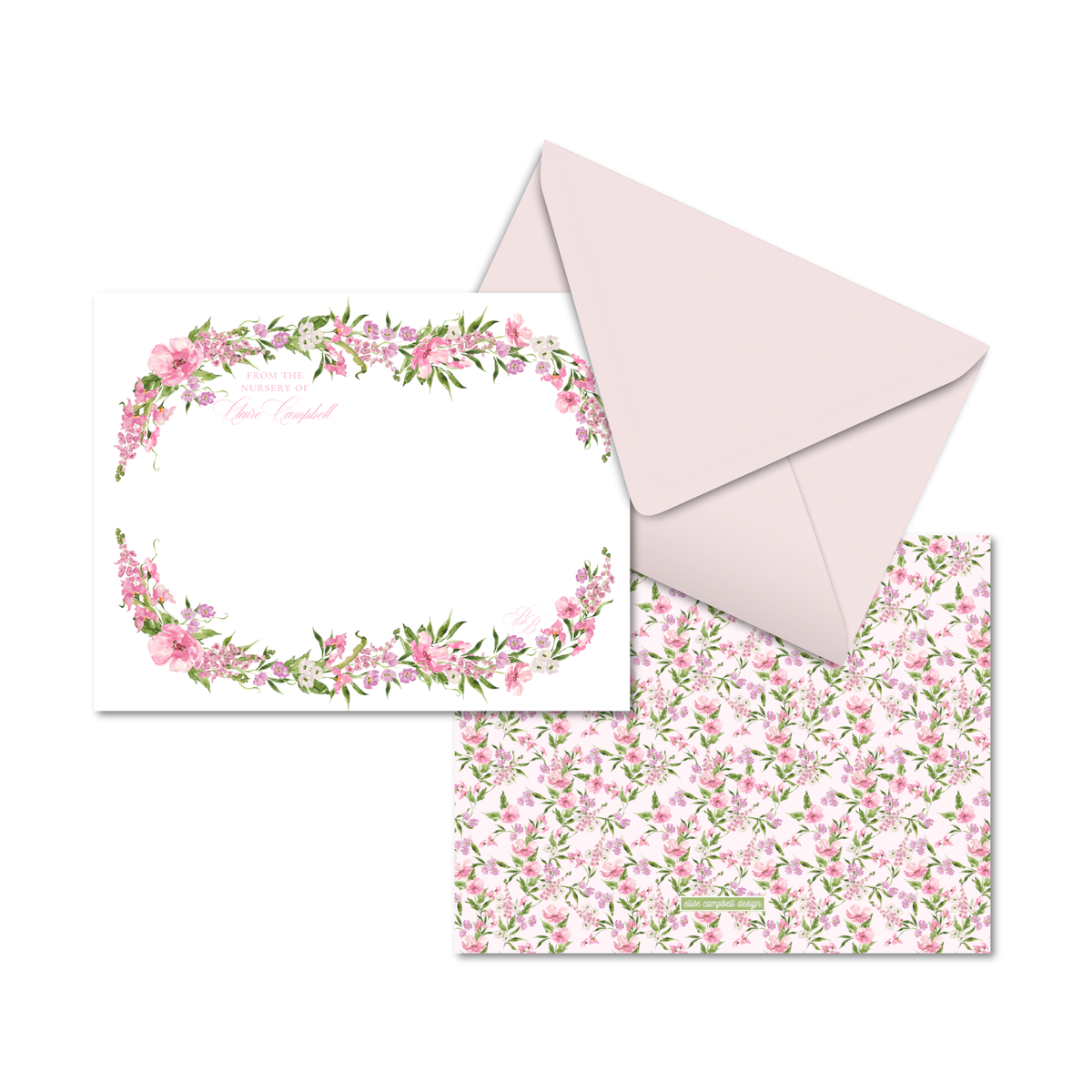 Garden Garland Notecards