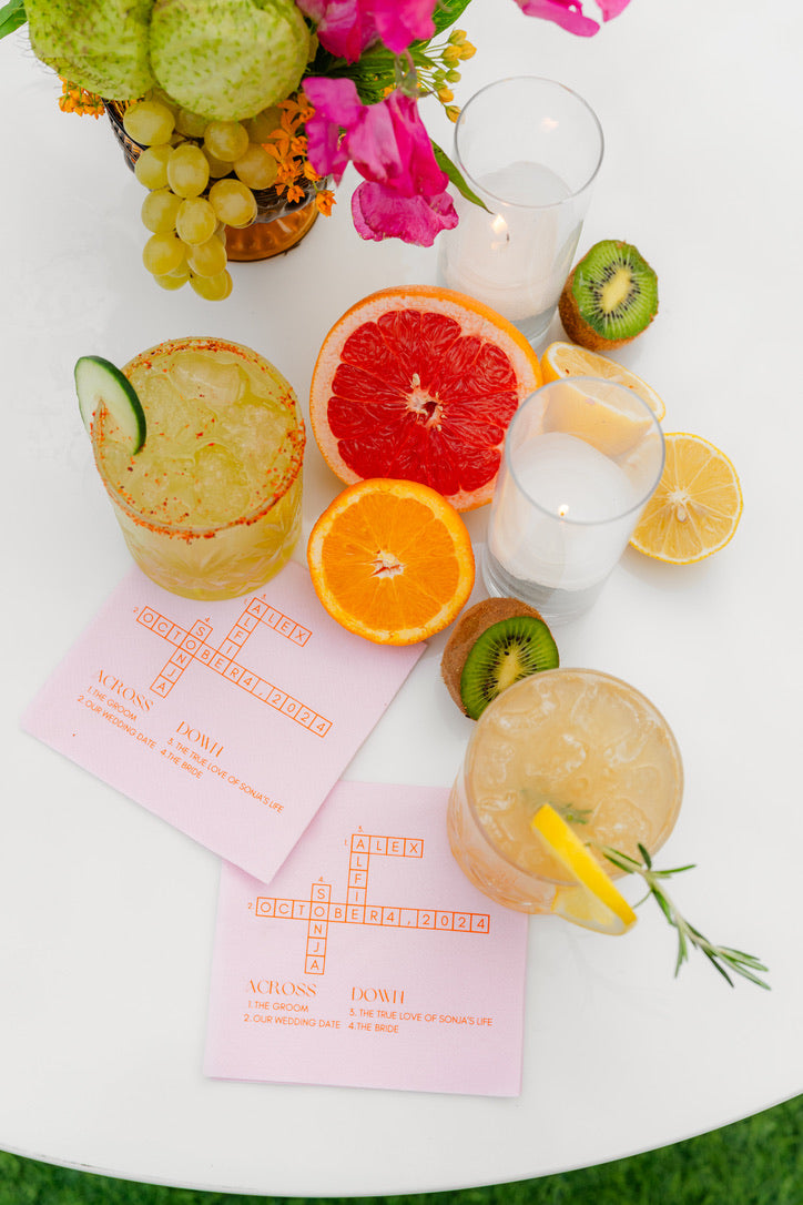 Custom Cocktail Napkins