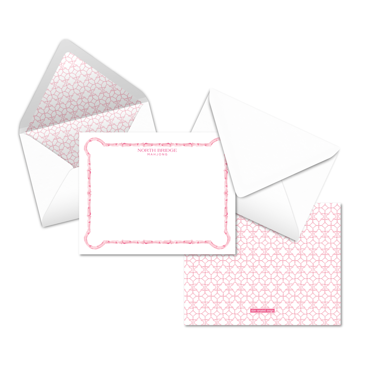 Bamboo Tile Trellis Notecards