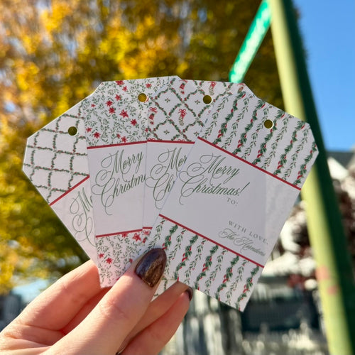 Load image 1 in gallery view. Custom Gift Tags