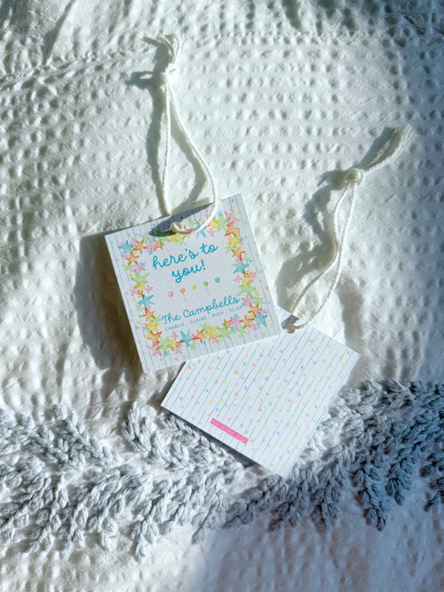 Load image 1 in gallery view. Custom Gift Tags